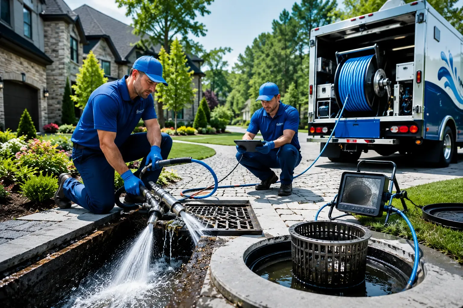 Local outdoor drain cleaning professionals in Hettick, IL